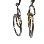 NEW Real Simple RS silver & gold drop dangle circle fashion earrings sty… Photo 13