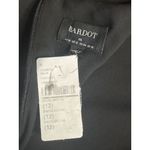 Bardot  Sabina Midi Dress in Black 12 Womens Satin Cocktail Party Photo 7