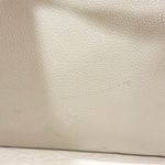 Michael Kors Crosby Pebbled Leather Purse Tote Handbag Pearl Gray Large Photo 2