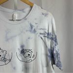 Bella Canvas  XL Earth Boobs Graphic Shirt Hippie Feminine Chest Tie Dye Photo 5