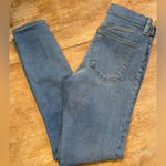 Free People Women’s Size W28S Long & Lean High Waist Light Wash Denim Leggings Photo 1