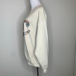 KC Kansas City Sweatshirt Beige Plaid Earth Tones Sz Large Tan Photo 2