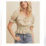 Dress Forum  size medium cropped Smocked top Photo 2