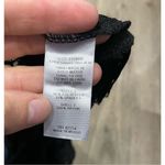 One Clothing  Black Lacy Fringe Top XL New Photo 7