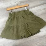 Kourt Summer Shorts cotton gauze womens Green (medium) casual summer vacation Photo 1
