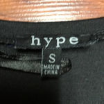 Hype Black Skater Dress, Size small Photo 1