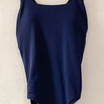 Athleta Adriata One Piece Swimsuit in Navy Blue Medium Photo 0