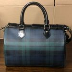 Ralph Lauren Black Watch Plaid Speedy Boston Overnight Carry-On Travel Bag 30cm Photo 1