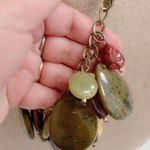 Cha Cha Boho Hippie Festive Mix Stone and Metal  Charms Coachella Necklace Photo 5