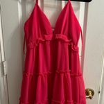 GAL Clothing Hot Pink Mini Dress Photo 1
