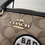 Coach Disney X Rowan Satchel In Signature Canvas With Patches CC149 Photo 4