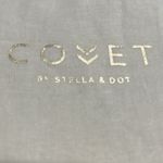 Stella & Dot COVET Highline leather suede mini crossbody purse black EUC ($159) Photo 4