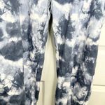 Abound  Women Tie Dye Fleece Joggers Blue and Ivory Elastic Waist Size 4X Photo 5