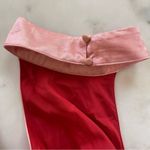 Free People Sunset Pink/Red Ombre Halter Satin Midi Dress Size 8 NWT Boho Photo 5