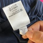 Alfani Women's Accordion Pleated Midi Skirt Navy Blue Pull Photo 4