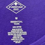 st. john's bay  Vibrant Purple Tank Top Photo 6