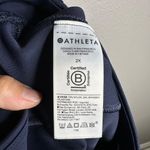 Athleta  Delancey Skyline Tight Size 2X Navy Blue Leggings Side Zipper Photo 7