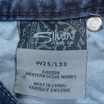 Silver Jeans EUC Silver Frances 18” Bootcut Jeans Size 25/33 Photo 2
