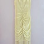 Majorelle Chandra Gown in Butter Yellow Size XS Photo 5
