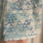 Columbia  Light Blue Patterned Women's Athletic Shorts Photo 2