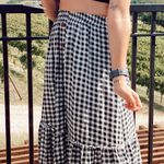 Checkered Midi Skirt Size XS Photo 0