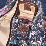 Unionbay  Braided Rope Sling bag, paisley blue, EUC Photo 7