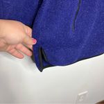Eddie Bauer fleece quarter zip pullover blue purple size XL Photo 3