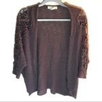 Staring At Stars Crochet Sleeve Dolman Cardigan Photo 2