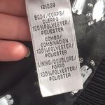 Signature Studio Rhinestone blouson black dress Photo 5