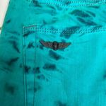 Rock & Republic Teal Straight Leg Jeans Photo 3