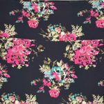 Torrid SZ 2 (2X-Large) Pencil Skirt Floral Stretch Pull-On Knee Length Multi Photo 1