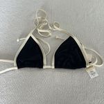 l*space L* Triangle Bikini SET, Black/Cream, Small, $191 Photo 7