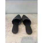 Oliver Cabell Shoes Womens Size 7 Black Leather Pointed Toe Mules Slides Italy Photo 3