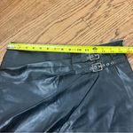 ZARA  | Faux Leather Side Buckle MOTO Mini Skirt NWT Size S Photo 9