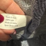 Navy Jute Starfish Beach Tote Bag Rope Handles Coastal Summer Travel Blue Photo 5