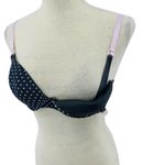 Motherhood Maternity  Grey Pink Polka Dot Nursing Bra 34C Photo 1