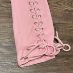 Hidden Cult Lace Up Wynn Sweat Pants Bubblegum Pink Size X Small Photo 4