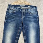 BKE  Denim Women’s Stella Stretch Cropped Jeans Low Rise in Medium Wash 29 Photo 2