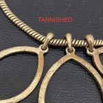 Lucky Brand Brass-tone Pave Charm Pendant 25” Long Necklace Photo 14