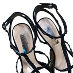 INC  Black Studded Evening Casual Dressy Heeled Sandal Photo 2