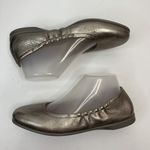 ECCO Size 8 Ballet Flat Shoes Incise Enchant Metallic Bronze Leather Ballerina Gold Photo 5