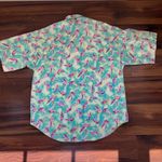 Columbia VTG 80s  Fly Fishing Button Down Short Sleeve Shirt Made in USA Photo 4