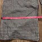 Free People  Black & White Plaid  Womens Pants XS Wide Leg Photo 2