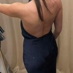 blue halter neck midi dress Size XS Photo 1