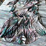 PROJECT RUNWAY TROPICAL SHORTS ROMPER Green Size L Photo 0