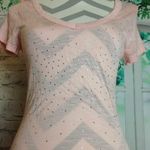 Charlotte Russe Pink Sparkly Top NWT Photo 1