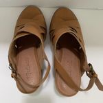 Madewell  Cindy Braided Desert Camel Brown Sandals 7.5 Leather Shoes Excellent Photo 6