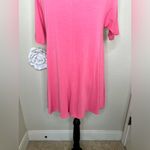 LuLaRoe NTM:  Prefect Tee Discontinued Swing Top in Vibrant Coral Side Small Photo 10
