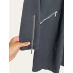 Athleta  Black Ponte Celebration Zipper Long Sleeve Dress Size Small Photo 6