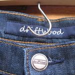 Driftwood NWT  Embroidered Dark Denim Skinny Jeans Photo 8